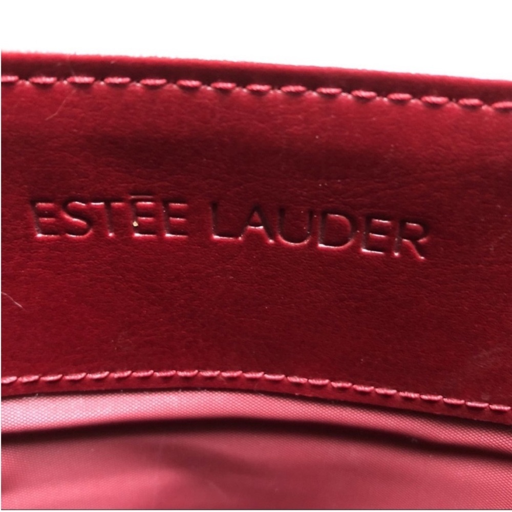 Estée Lauder Purse Red Shoulder Bag - Picture 4 of 6